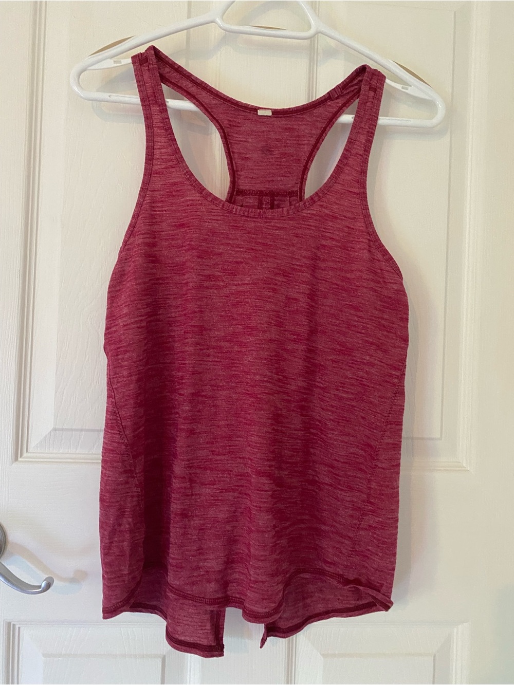 🌸 Lululemon athletica Heathered Pink Racerback Tank